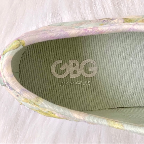 G by Guess GBG Floral Los Angeles Blooms Dionysus Becker Sneaker Women Shoe NWT - Picture 7 of 8